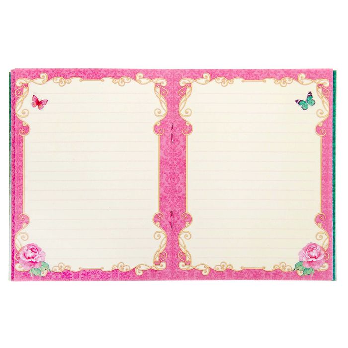 Блокнот-открытка в конверте "Любимой доченьке", А6, 32 листа