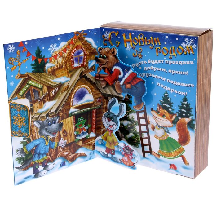 Коробка складная «Сказочный теремок», 20 х 15 х 5 см