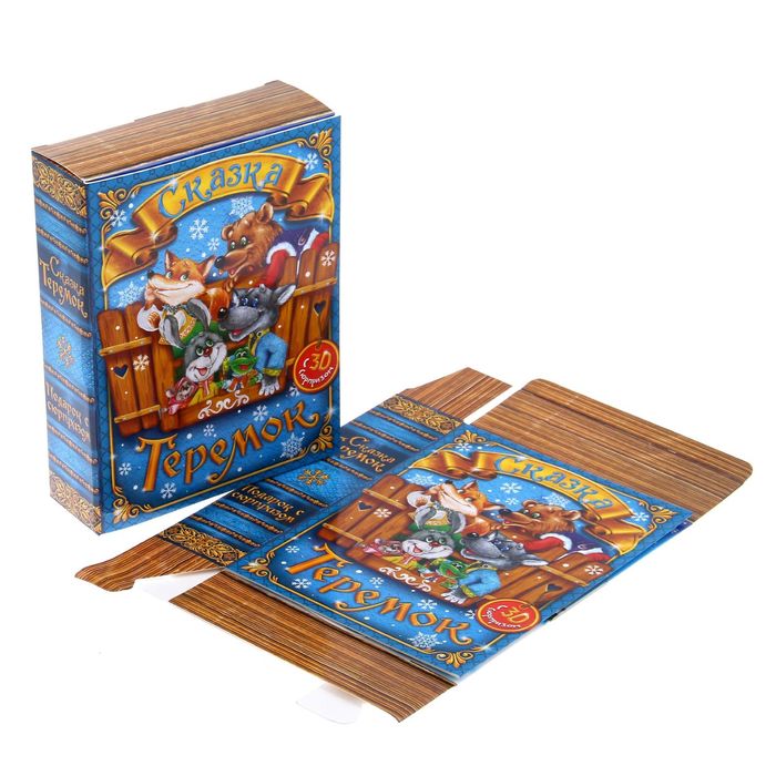 Коробка складная «Сказочный теремок», 20 х 15 х 5 см