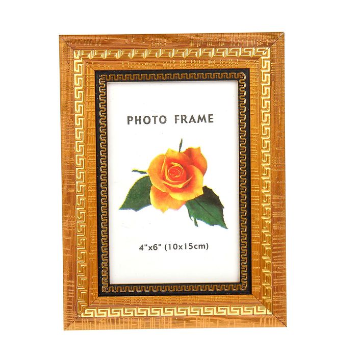 Фоторамка 10х15 см "История" золото