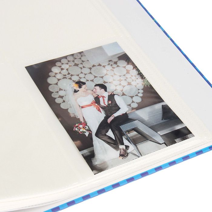 Фотоальбом на 240 фото 10х15 см "Цветочный рисунок" МИКС 33х27х5 см