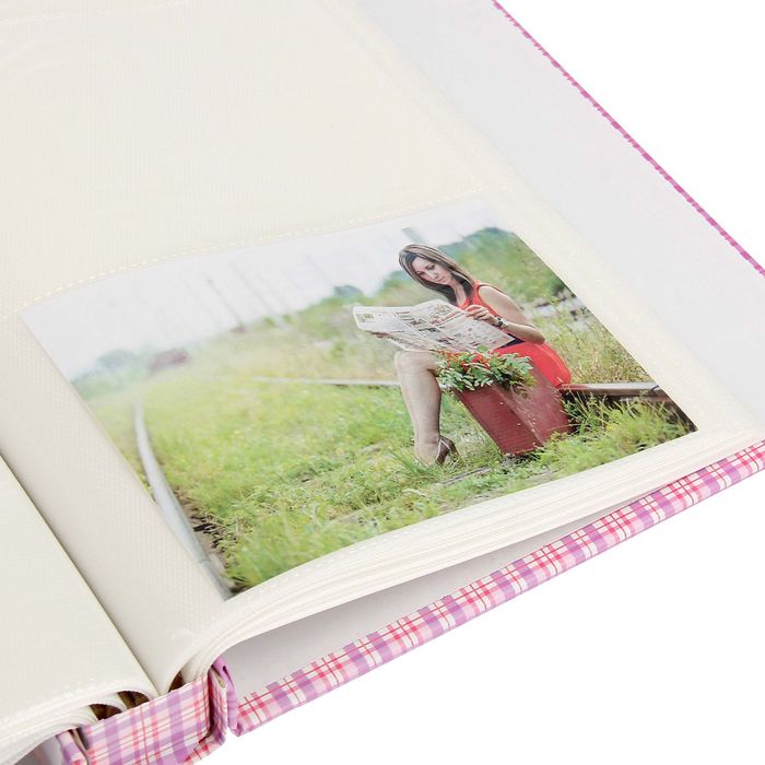 Фотоальбом на 300 фото 10х15 см "Мишки и клетка" МИКС 34х21х5 см