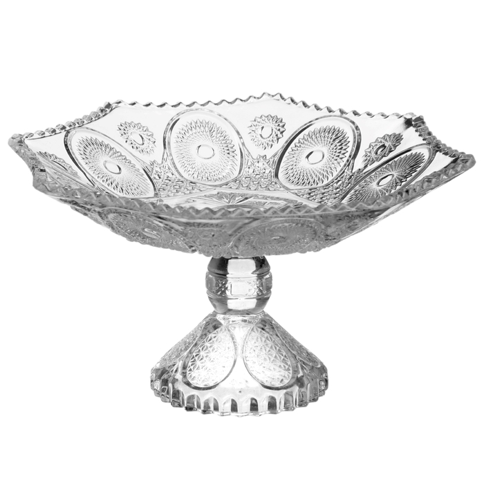 Блюдо на ножке 250 мл "Многогранник"