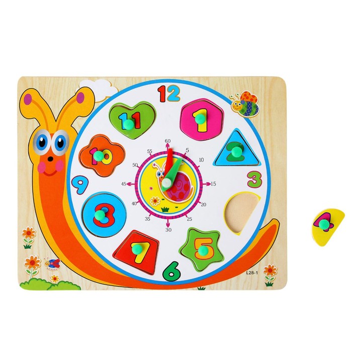 Рамка-вкладыш часы "Улитка", 8 элементов