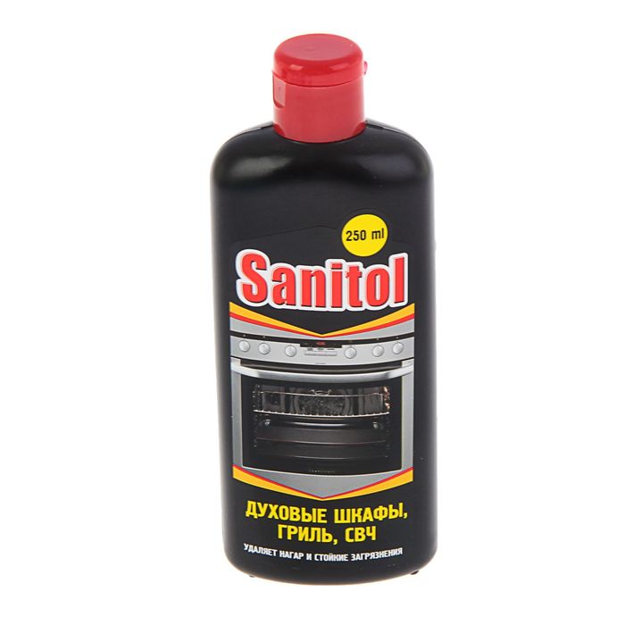 Средство для чистки Sanitol, 250 мл средство для чистки плит sanitol 250 мл