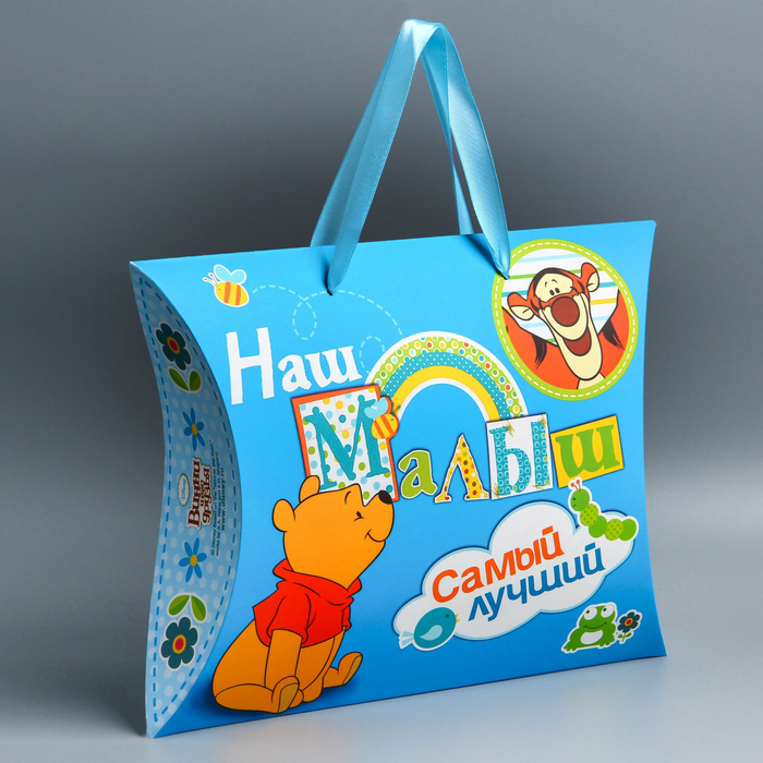 Коробка складная фигурная "Наш малыш", Медвежонок Винни, Дисней Беби, 30 х 24 см