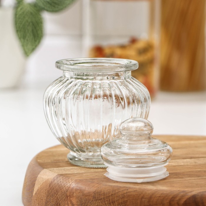 Банка для сыпучих 300 мл "Юла" 9х12 см