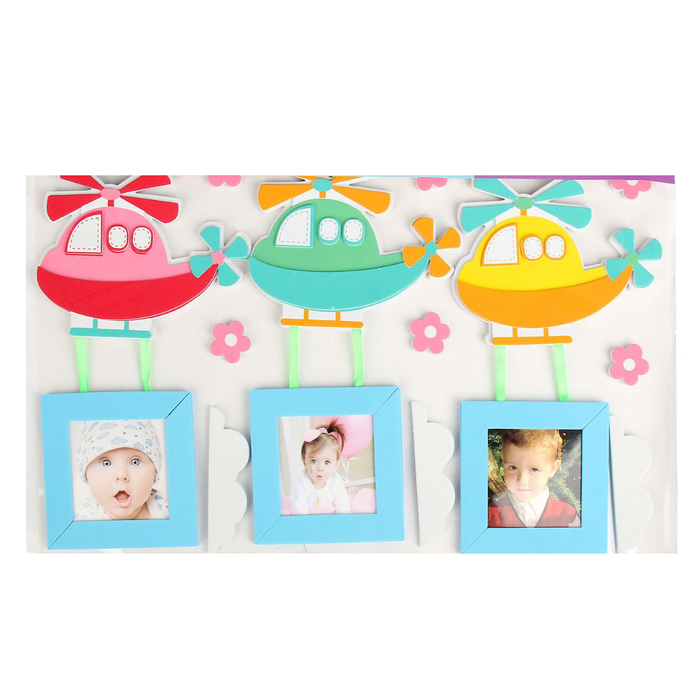 Наклейка-фоторамка интерьерная EVA "Транспорт" МИКС