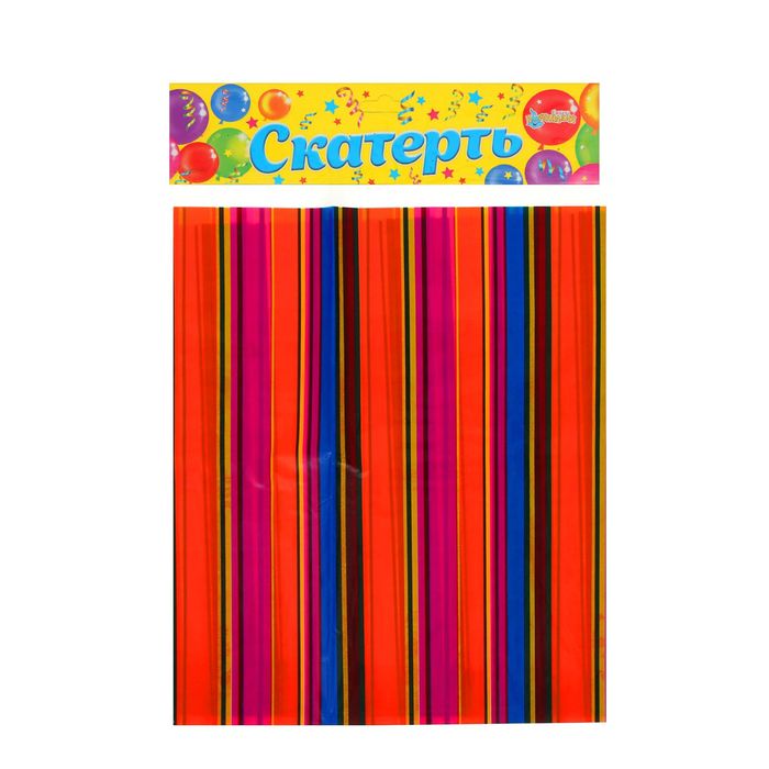 Скатерть "Яркие полосы", 105х180 см