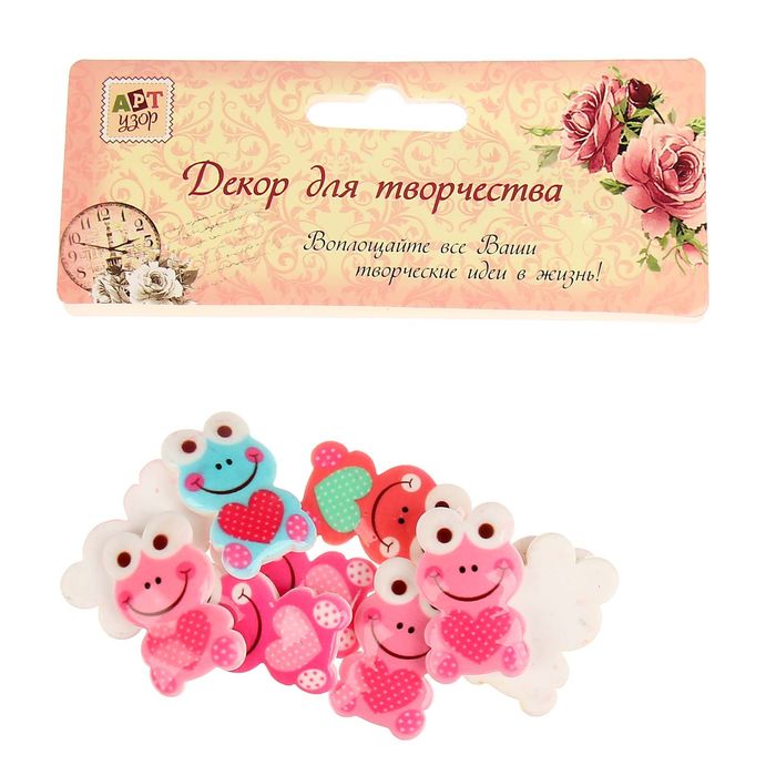 Декор "Лягушонок", набор 10 шт.