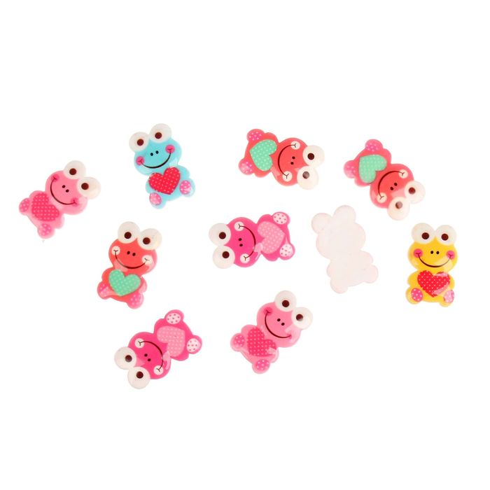 Декор "Лягушонок", набор 10 шт.