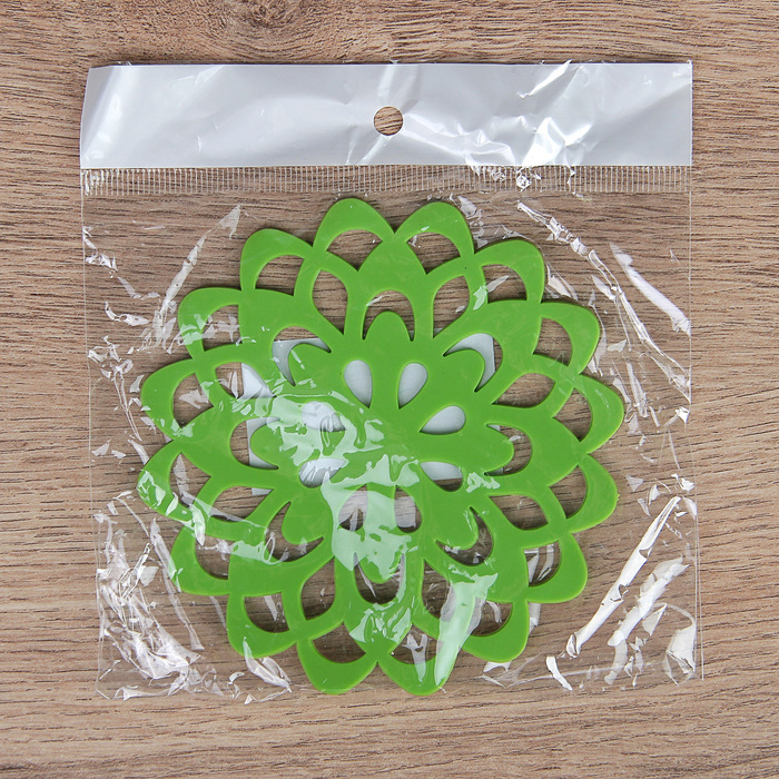 Набор подставок под горячее, 4 шт, 10 см "Воспоминание", цвета МИКС