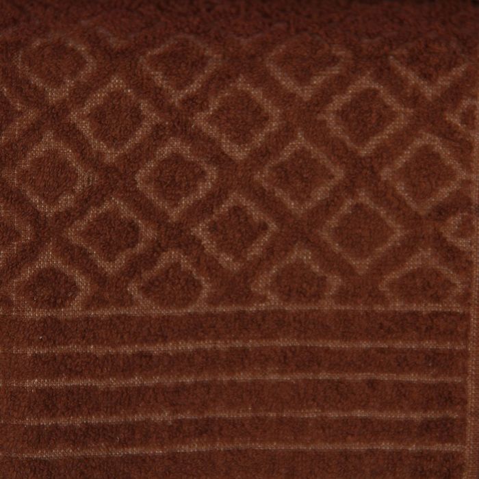 Полотенце махровое "Этель" Стайл темно-бежевый 50*90 см, 100% хлопок, 400гр/м2