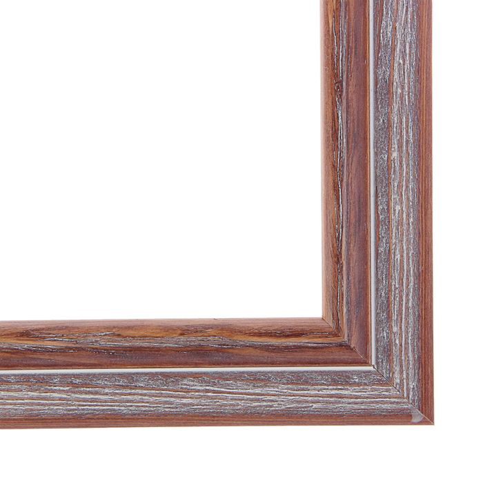 Рама для зеркал и картин 21х30х4,4 см, Gloria светло-коричневая