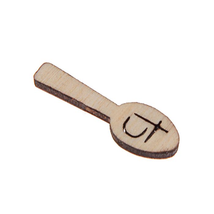 Сувенир "Ложка-загребушка с рублем", набор из 10 штук