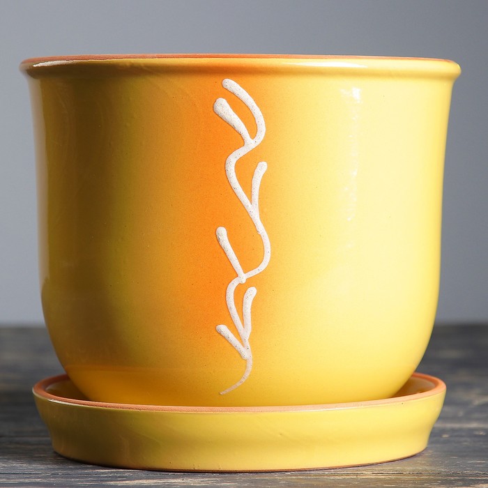 Горшок цветочный "№024" 3л 2 сорт