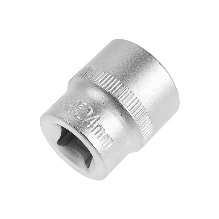 Головка торцевая TUNDRA premium, 6-гранная, 1/2", 24 мм, CrV