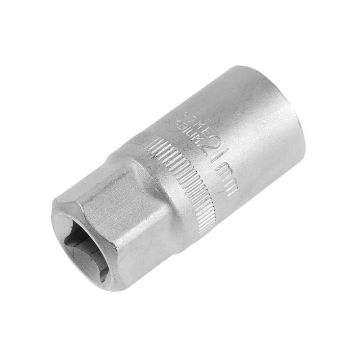 Головка торцевая свечная TUNDRA premium, 6-гранная, 1/2", 21 мм, CrV