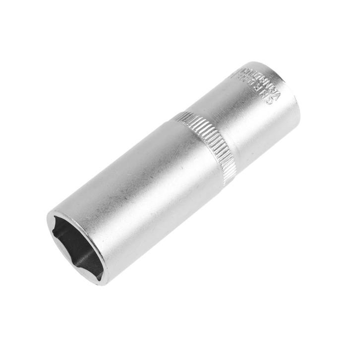 Головка торцевая удлиненная TUNDRA premium, 6-гранная, 1/2", 19 мм, CrV