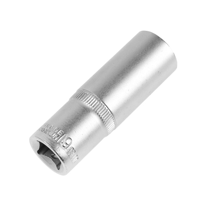 Головка торцевая удлиненная TUNDRA premium, 6-гранная, 1/2", 19 мм, CrV