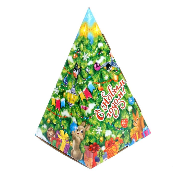 Коробка складная «Ёлочка», 15 х25 см