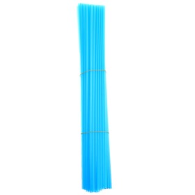 Трубочка для шаров, флагштоков и сахарной ваты, 41 см, d=6 мм, цвет синий от Сима-ленд