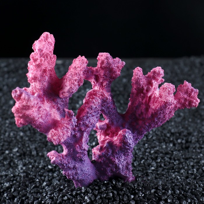 Декор для аквариума "Коралл" большой, 15,5 х 7 х 15 см, микс цветов