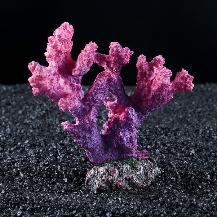 Декор для аквариума "Коралл" большой, 15,5 х 7 х 15 см, микс цветов