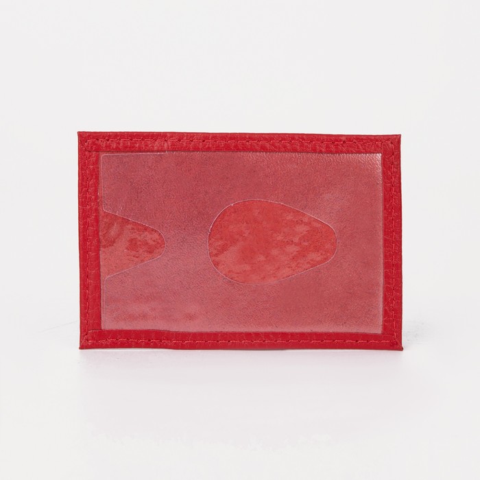 Футляр для карточки, красный кайман