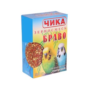 

Корм зерновой "Чика. Браво" для волнистых попугаев, 500 г