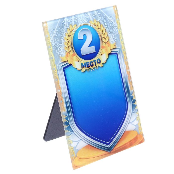 Награда спортивная "2 место"