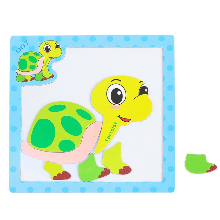 Конструктор магнитный в рамке &quot;Черепашка&quot;