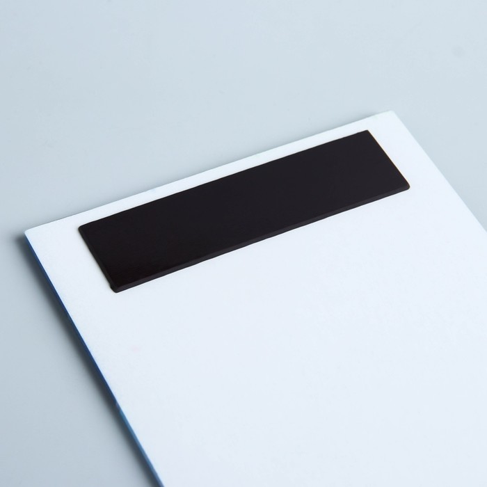 Блок для записей с магнитом "Время побеждать", Тачки, 40 листов