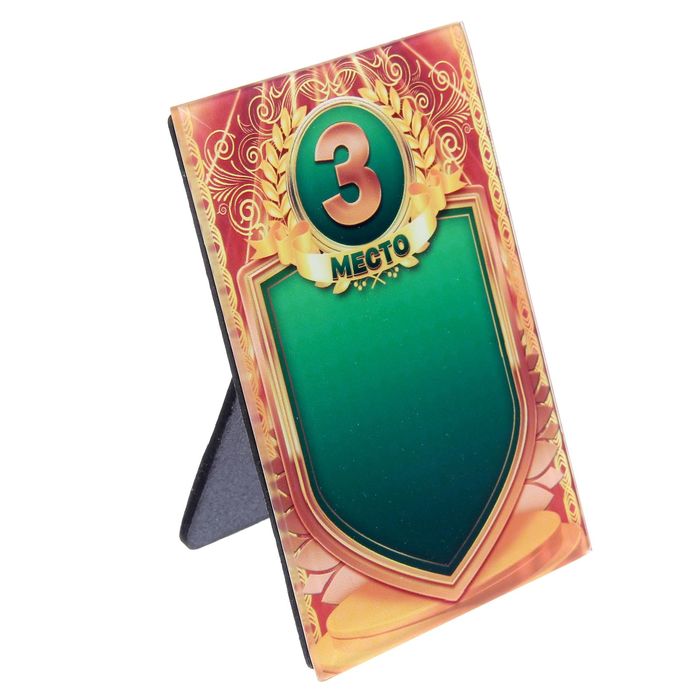 Награда спортивная "3 место"