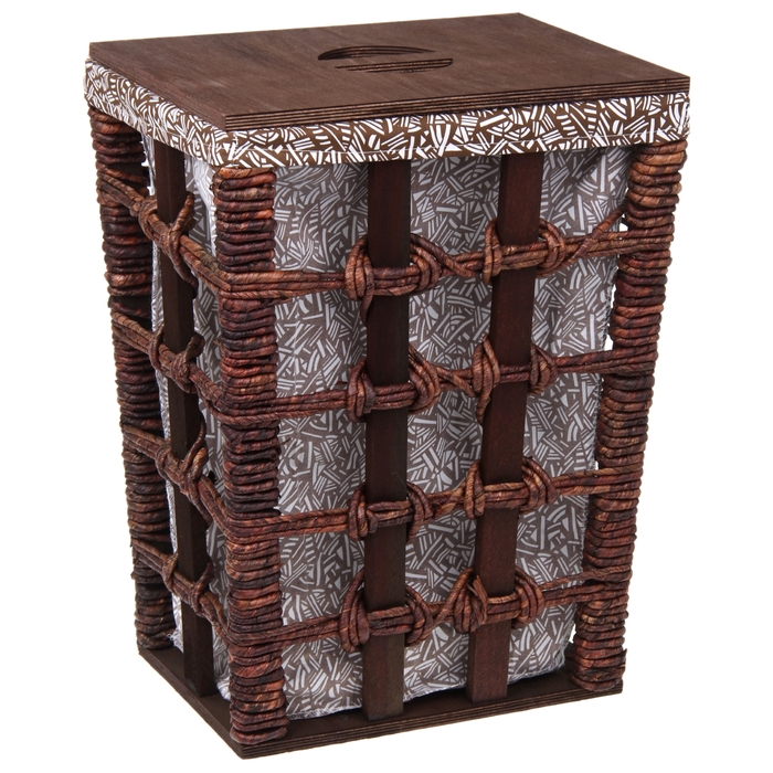 Корзина для белья плетеная "Тропикана"