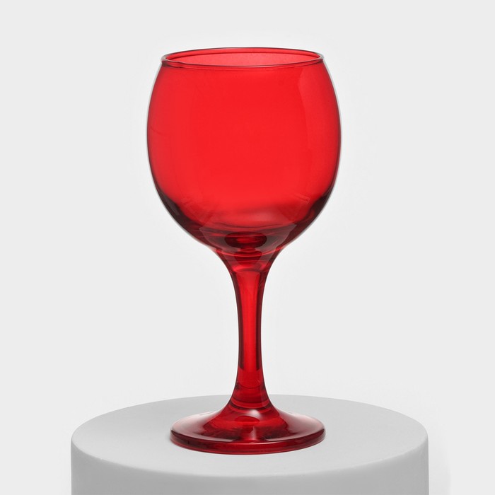 фото Набор бокалов для вина «радуга», 290 мл, 6 шт хрустальный звон