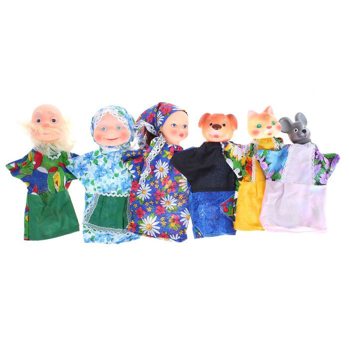 Кукольный театр «Репка», 6 кукол