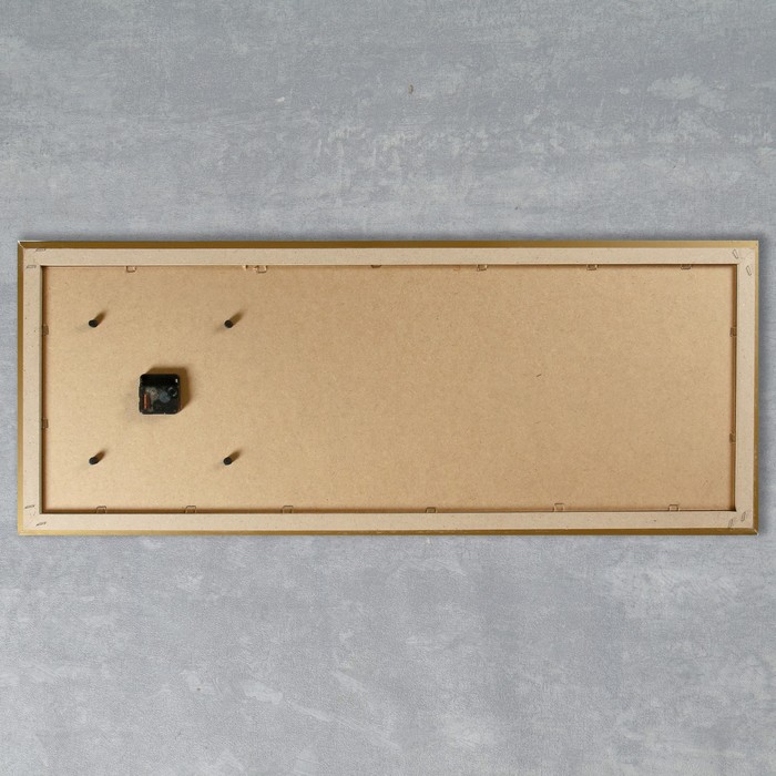 Часы-картина настенные "Фруктовый восторг", 35х100 см микс