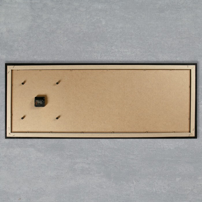 Часы-картина настенные "Яблочный микс", 35х100 см микс