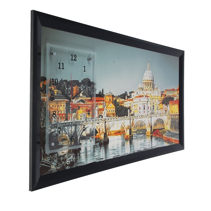Часы-картина настенные "Ватикан", 50х100 см микс