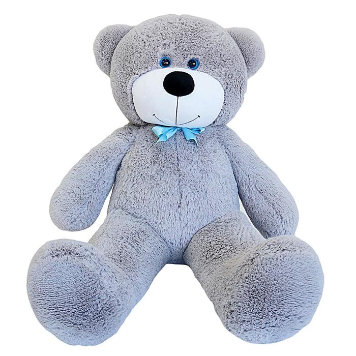 Мягкая игрушка "Мишка Федор", цвет серый, 115 см