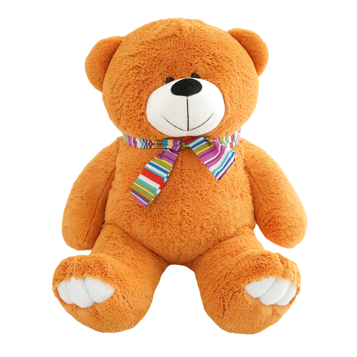Мягкая игрушка "Мишка Олимп", цвет карамельный