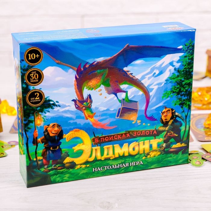 Настольная игра стратегическая "Элдмонт" в поисках золота