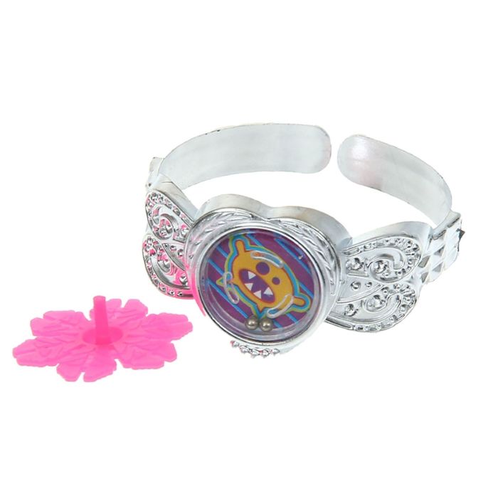 Карнавальный набор "Глазастик", 2 предмета: браслет, волчок, цвета МИКС