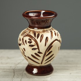 

Ваза "Стася", лепка, керамика, 9 см, микс