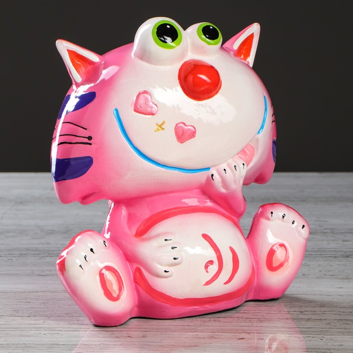 Копилка "Кот Томас" глянец, микс