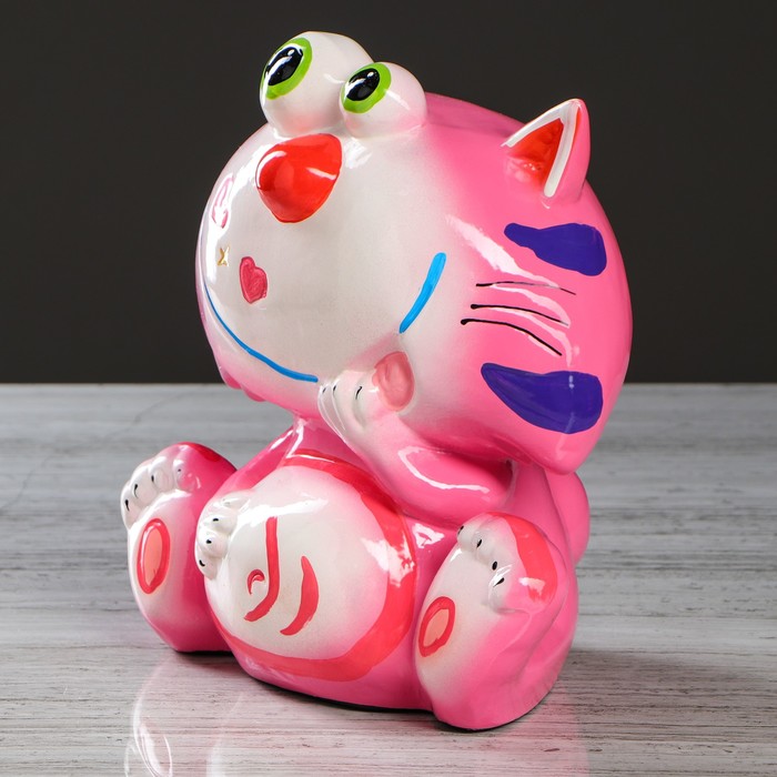 Копилка "Кот Томас" глянец, микс