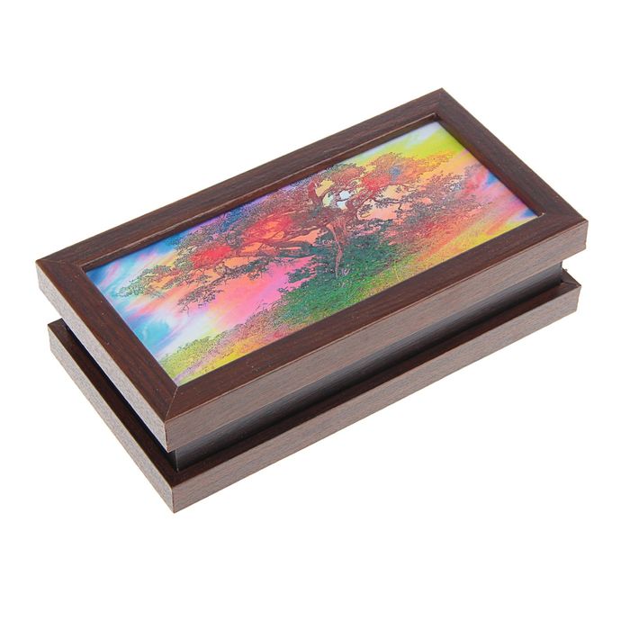 Купюрница "Абстракция"  18х9х5 см.