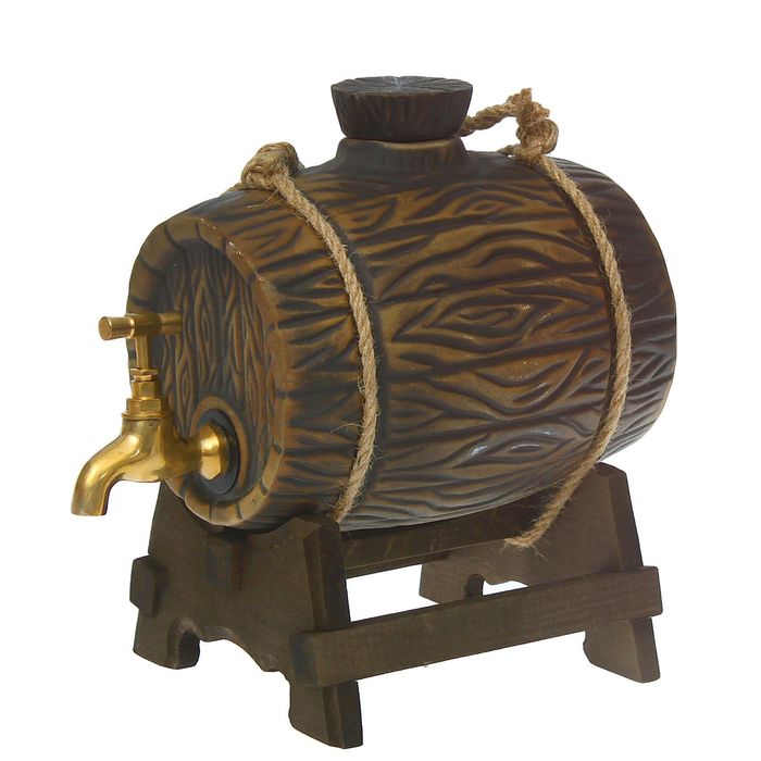 Бочка для вина на подставке 2,5 л