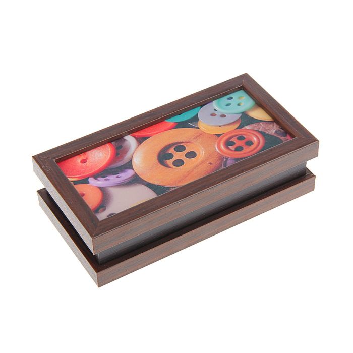 Купюрница "Пуговицы"  18,5х9,5х7см.